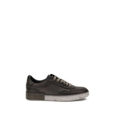 Dolce & Gabbana Brown Calf Leather Bos Taurus Low Top Sneakers